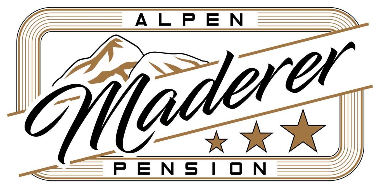 Alpenpension Maderer Gaschurn Dış mekan fotoğraf